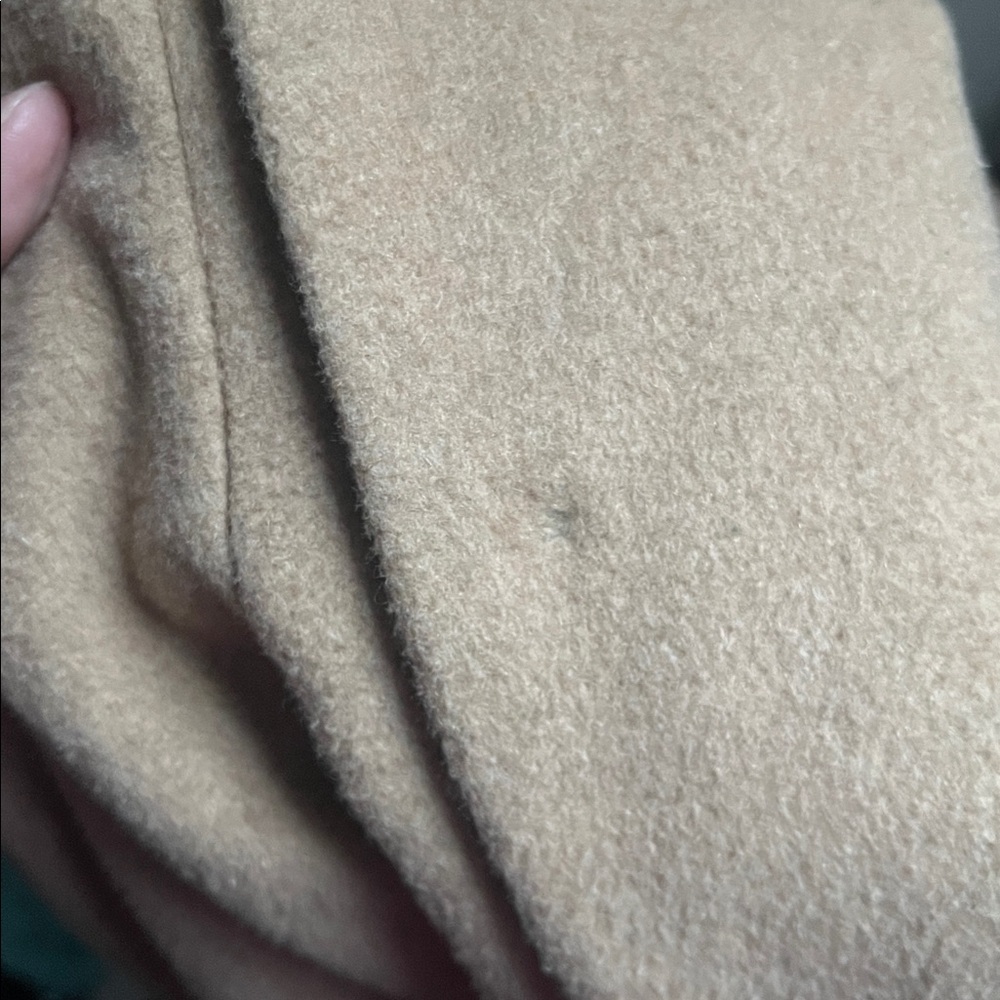 Lauren Ralph Lauren Walker Camel soft tan wool blend coat 6P 6 petite - Picture 15 of 15